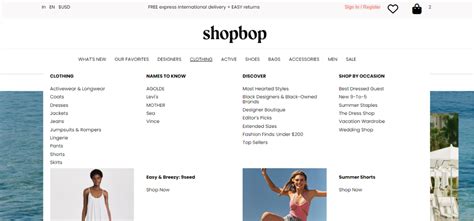 shopbop website.